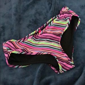 Summer sale!! VS neon reversible bikini boyshort